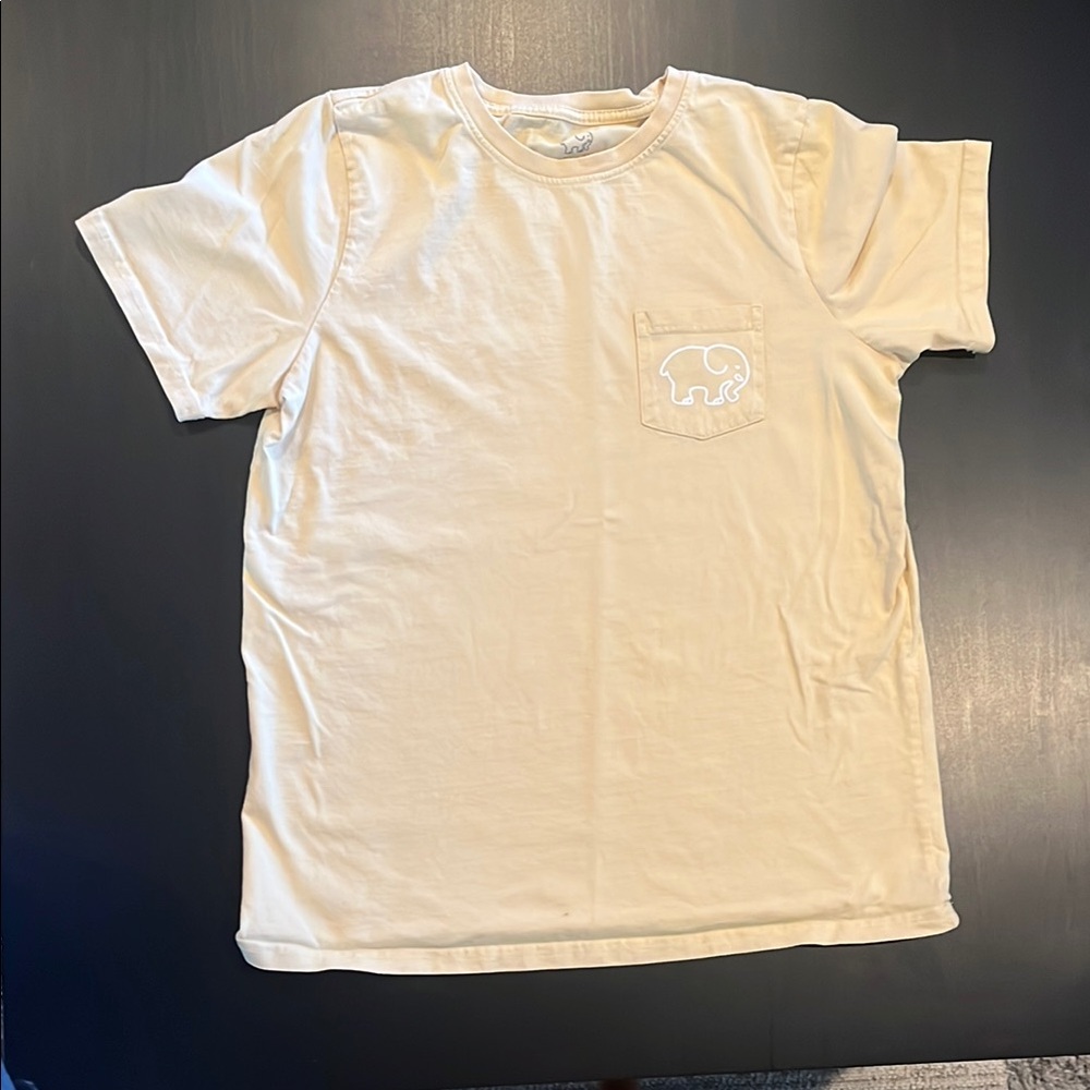 Ivory Ella Yellow T-Shirt with Elephant Design